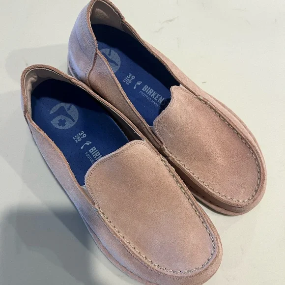 Birkenstock Women's Utti Light Rose Suede Leather Shoe size 39 - Picture 2 of 6